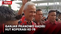 Ganjar Pranowo Hadiri HUT Koperasi Ke-76, Ini Harapannya