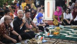 Ini Cara Ganjar Serap Aspirasi dan Solusi Persoalan Warga, Ngopi Bareng Sambil Diskusi