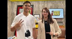 Foto dengan Tsamara Amany, Kaesang Pakai Kaos Bergambar Ganjar Pranowo Lagi