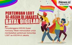 Infografis Pertemuan Komunitas LGBT se-ASEAN Batal Digelar di Jakarta