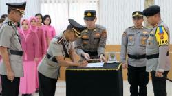 Pimpin Sertijab 2 Pejabat Utama Polda Sulut dan 4 Kapolres, Ini Pesan Kapolda