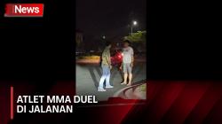 Viral! Cekcok di Jalanan, Atlet MMA Duel dengan Pengendara Ugal-ugalan<