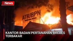 Api Lalap Kantor Badan Pertanahan Brebes, Ruang Dokumen Ludes