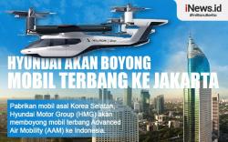 Infografis Hyundai Akan Boyong Mobil Terbang ke Jakarta
