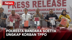 Polresta Bandara Soetta Ungkap Ratusan Korban Tindak Pidana Perdagangan Orang
