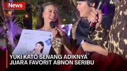 Datang ke Pulau Pramuka, Yuki Kato Senang Adiknya Jadi Juara Favorit Abnon Seribu