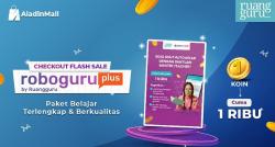 Belajar di Ruangguru Cuma Seribu! Beli Vouchernya di AladinMall