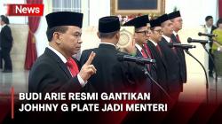 Dilantik Presiden Jokowi, Ketum Projo Budi Arie Resmi jadi Menkominfo