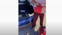 Viral Mobil Listrik Tesla Mogok Tetap Isi Bensin, Ternyata Pakai Genset