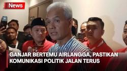Terkait Pertemuannya dengan Ketum Golkar, Ganjar: Komunikasi Politik Jalan Terus