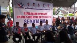 Partai Perindo Sulteng Perkuat Struktur DPC-DPRt dan Bagikan Sembako ke Pengurus