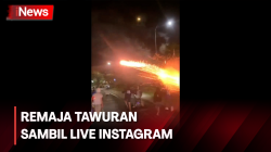 Tawuran Sambil Live Instagram, 5 Remaja di Cilegon Ditangkap Polisi