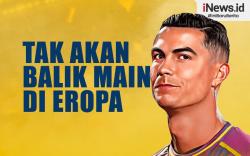 Infografis Cristiano Ronaldo Ogah Kembali ke Liga Eropa
