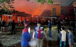 Kebakaran RSUD Inhil Riau, Pasien Sempat Dievakuasi<