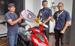 Dapat Motor Gebyar Promo 2023, Warga Bengkulu: Terima Kasih MNC FInance