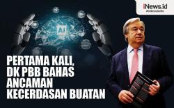 Infografis Dewan Keamanan PBB Bertemu Bahas Kecerdasan Buatan