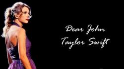 Lirik Lagu Dear John - Taylor Swift dan Terjemahan: Diduga Berisi Sindiran untuk Sang Mantan Kekasih