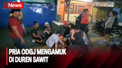 Hebohkan Warga! ODGJ Mengamuk Teriak Ambulans dan Mengaku Sakit Jiwa di Duren Sawit