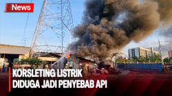  Api Lalap Lapak Kardus dan Ban Mobil di Pulo Gebang, 12 Unit Mobil Pemadam Dikerahkan