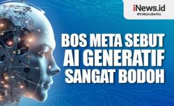 Infografis: Bos Meta Sebut AI Generatif Sangat Bodoh, Tak Tawarkan Konten Original
