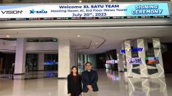 Vision+ dan XL Satu Jalin Kerja Sama, Ini Harapan Clarissa Tanoesoedibjo