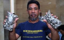 Pedagang di Ternate Kumpulkan Koin Rp500-Rp1.000 dalam Setahun Lebih, Ini Hasilnya