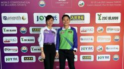 2 Pebiliar Indonesia Silviana Lu dan Annita Kanjaya Beraksi di WCBS Continental Teams Championship 2023