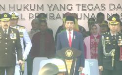 Presiden Jokowi Jadi Inspektur Upacara Hari Bhakti Adhyaksa ke-63