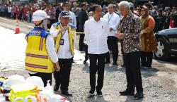 Jokowi Puji Kondisi Jalan di Jateng, Ganjar: Terima Kasih Presiden dan Menteri PUPR 