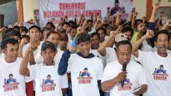 Nelayan Legokjawa Pangandaran Gaungkan Dukungan Ganjar Pranowo Presiden 2024<