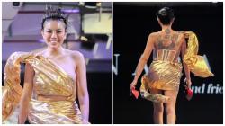 Bikin Heboh, Nikita Mirzani Lepas High Heels saat Jadi Model Runway: Capek Gue