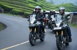 Puluhan Pengguna Honda CB150X Berpetualang di Kawasan Jawa Barat  