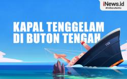 Infografis Tragedi Kapal Tenggelam di Buton Tengah