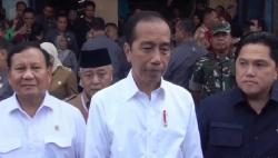 Presiden Jokowi Cek Bahan Pangan di Pasar Bululawang: Harga di Sini Sangat Bagus