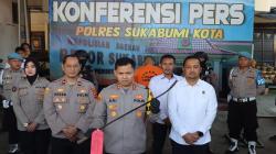 Pembacok Pedagang Sayur hingga Tewas di Cisaat Sukabumi Ditangkap, Kakinya Ditembak<