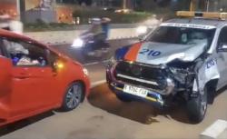Perempuan Diduga Gangguan Jiwa Rampas Mobil Patroli Tol Becakayu hingga sebabkan Kecelakaan