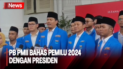 Serahkan Jurnal Akademik IKN ke Presiden, PB PMII juga Bahas soal Pemilu 2024