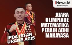 Infografis Juara Olimpiade Matematika Peraih Adhi Makayasa 