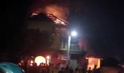 Toko Material di Sragen Ludes Terbakar, Kerugian Ditaksir Miliaran Rupiah