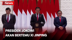 Kunker ke China, Presiden Jokowi akan Bertemu Presiden Xi Jinping