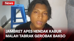 Tabrak Gerobak Bakso dan Gagal Kabur, 2 Jambret dengan Sajam Diamuk Massa di Gambir
