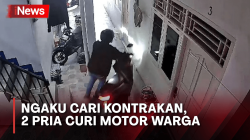 Dua Bandit Larikan Motor dengan Modus Cari Kontrakan di Tanjung Priok
