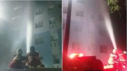 Kebakaran Apartemen Urbantown Tangsel, Para Penghuni Panik Dievakuasi