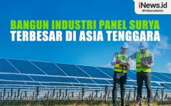 Infografis Indonesia Akan Bangun Industri Panel Surya Terbesar di ASEAN