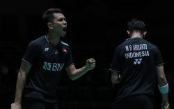 Hasil Japan Open 2023: Fajar/Rian ke Semifinal Usai Kalahkan Ahsan/Hendra