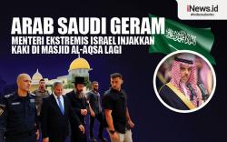 Infografis Arab Saudi Geram, Menteri Ekstremis Israel Injakkan Kaki di Masjid Al-Aqsa Lagi