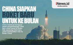 Infografis Roket Baru China untuk Pergi ke Bulan