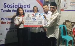 Bacaleg Partai Perindo Sosialisasikan KTA Berasuransi pada Komunitas Ojol di Kediri <
