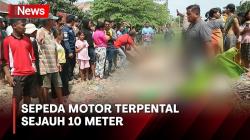 Naik Motor, 2 Orang Emak-Emak Tewas Tertabrak Kereta Api di Serdang Bedagai