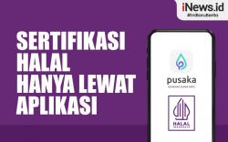 Infografis Daftar Sertifikasi Halal Hanya Melalui Pusaka Kemenag
